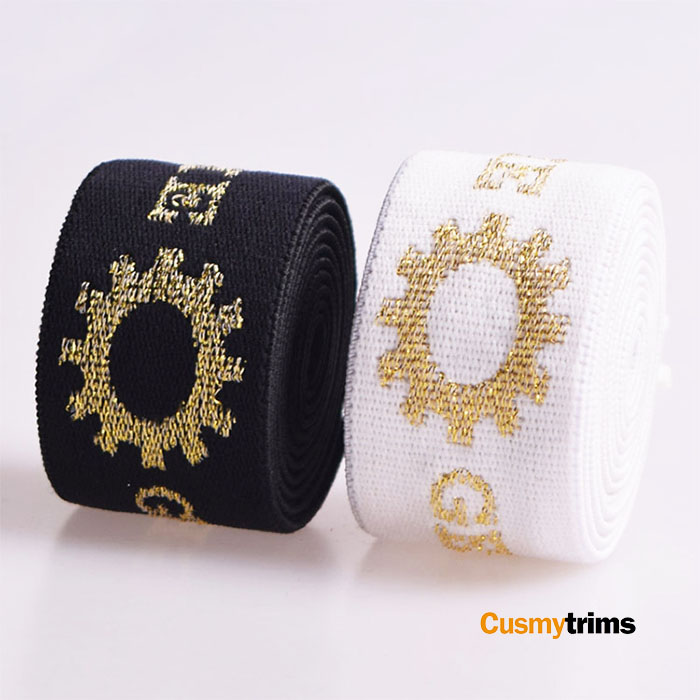 gold thread elastic band 01