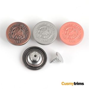 metal buttons 454
