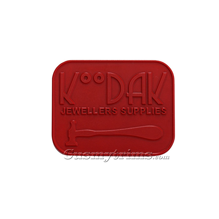 embossed metal tags 021