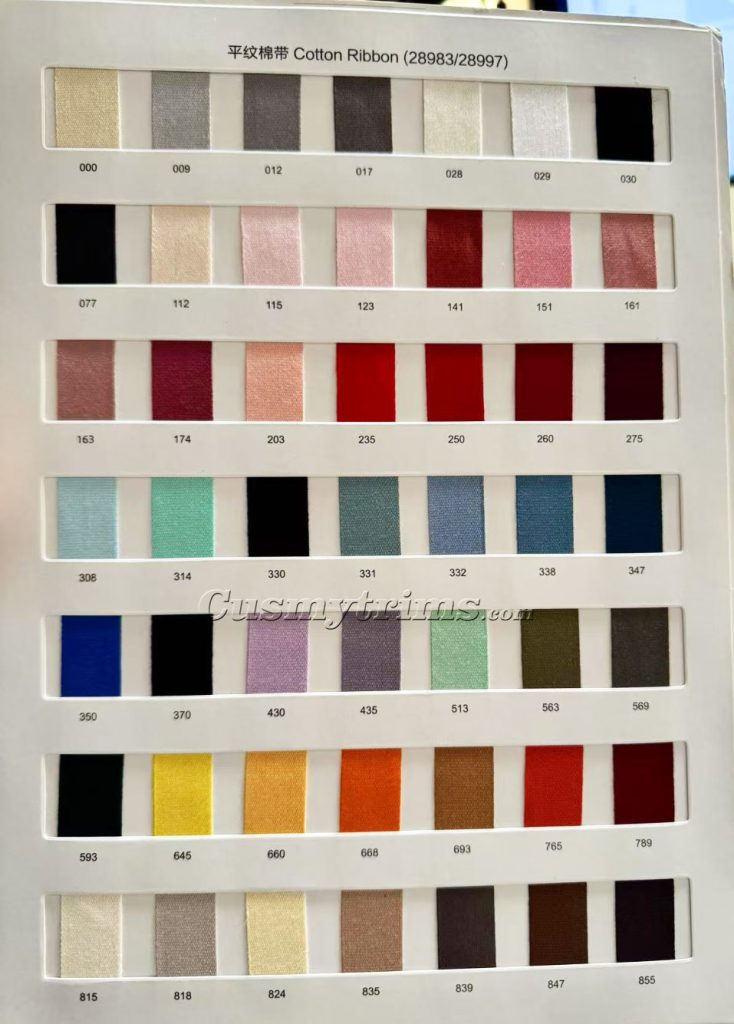 plain cotton ribbon 02