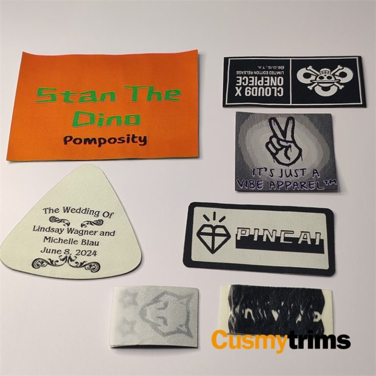 iron on woven labels 0448