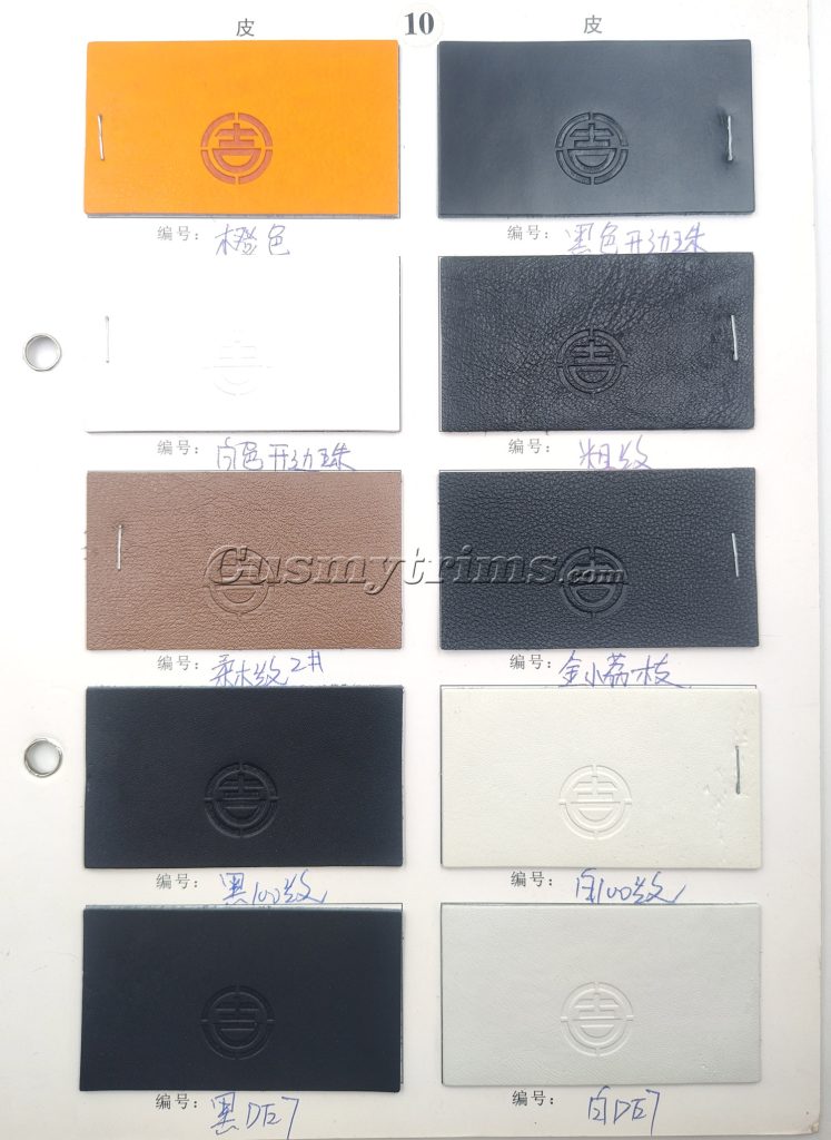 real leather color chart 19