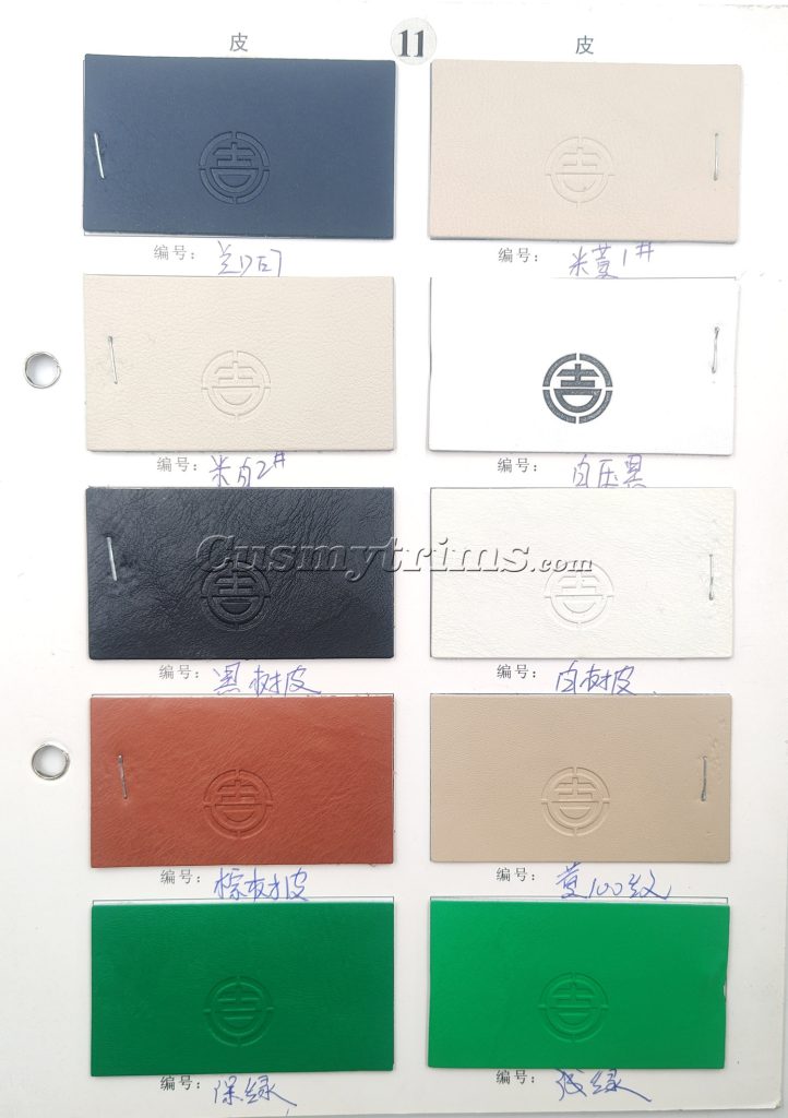 real leather color chart 22