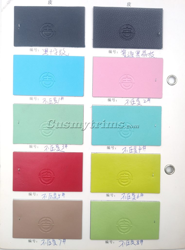 real leather color chart 23
