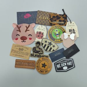 leather hangtag
